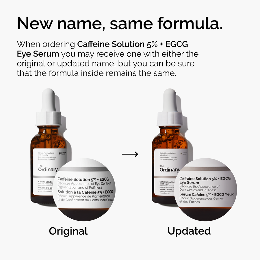 Caffeine Solution 5% + EGCG Eye Serum - US 9337