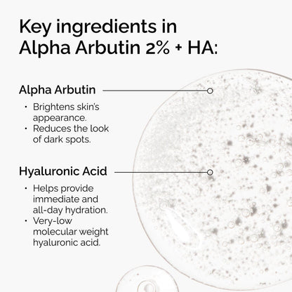 Alpha Arbutin 2% + HA - US 4323