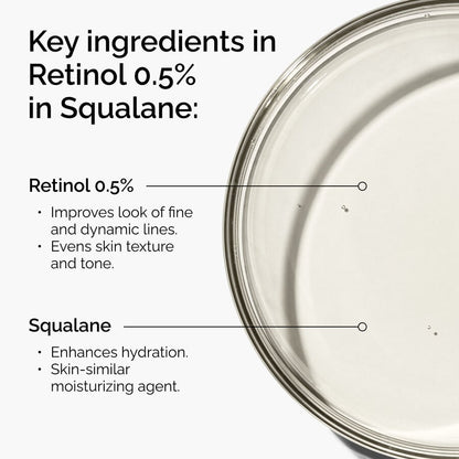 Retinol 0.5% in Squalane - US 9907