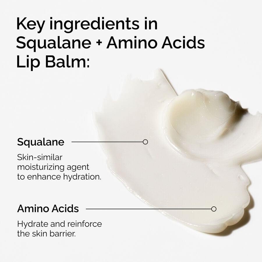 Squalane + Amino Acids Lip Balm - US 7222