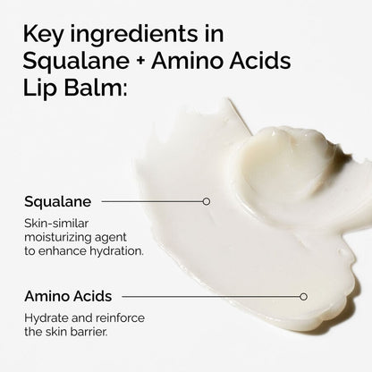 Squalane + Amino Acids Lip Balm - US 7222
