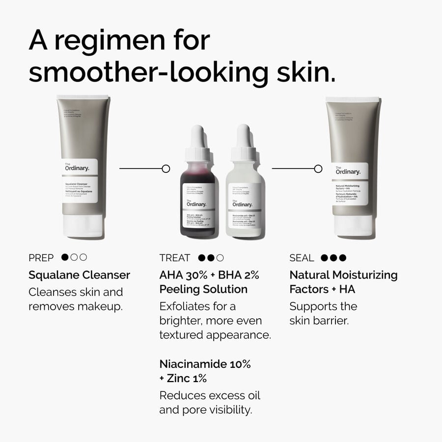 AHA 30% + BHA 2% Peeling Solution - US 3413