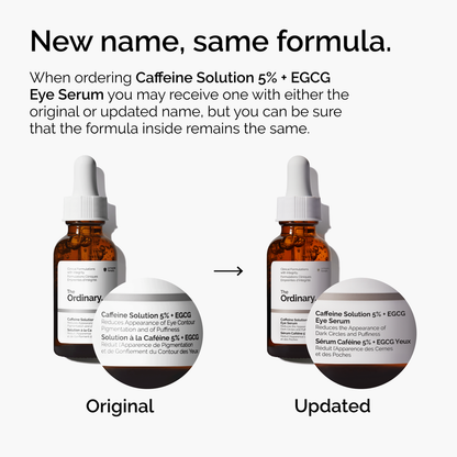 Caffeine&nbsp;Solution 5% + EGCG Eye Serum - US 9337