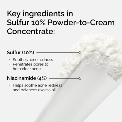 Sulfur 10% Powder-to-Cream Concentrate - US 9255