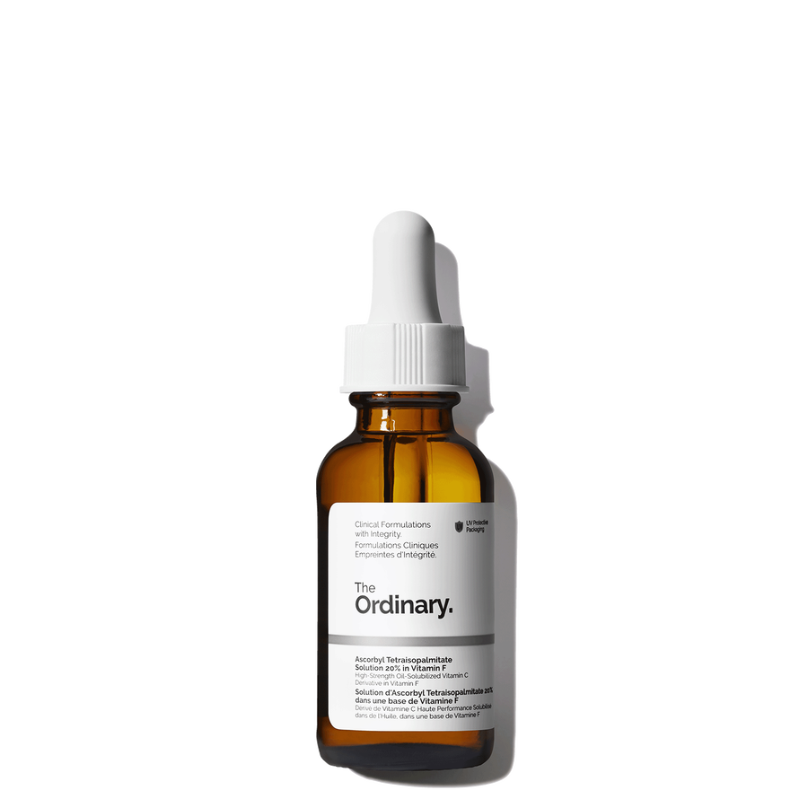 Ascorbyl Tetraisopalmitate Solution 20% in Vitamin F - US 7357