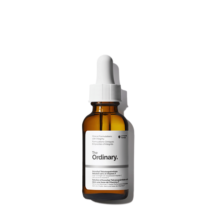 Ascorbyl Tetraisopalmitate Solution 20% in Vitamin F - US 7357